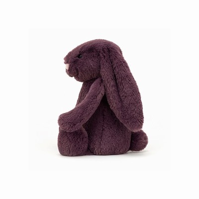 Jellycat Bashful Plum Bunnies Australia | 093781FSA